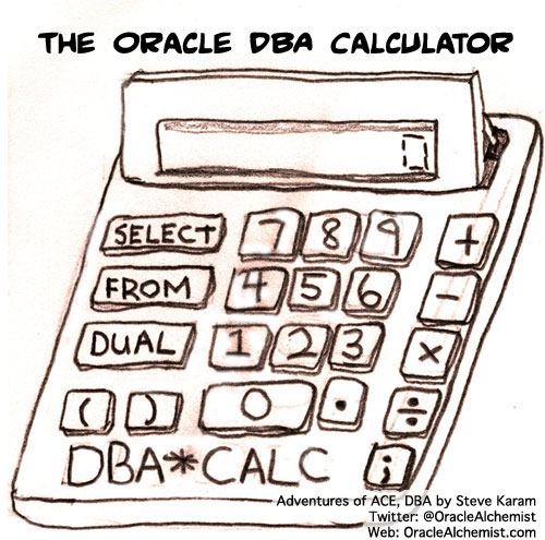 The Oracle DBA Calculator
