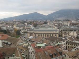 A beautiful view of Geneva