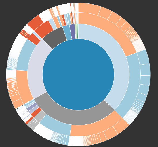 Oracle Storage Sunburst